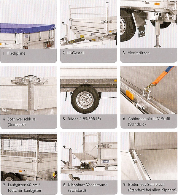 Saris Kipper Zubehör