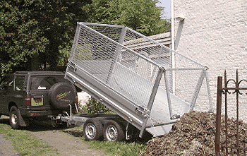 Saris Anhänger PK mit Laubgitter